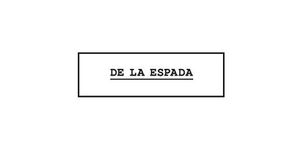 de la espada