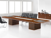 实木会议台 Solid Wood Conference Table