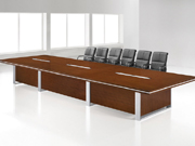 实木会议台 Solid Wood Conference Table