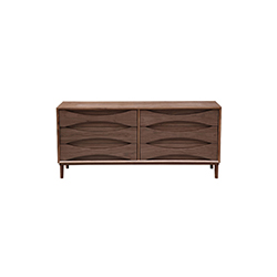 arne vodder 复古短脚衣橱梳妆台 arne vodder retro lowboy dresser