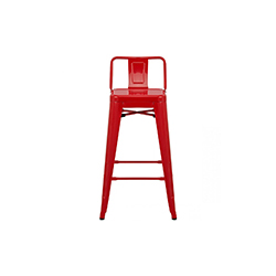 tolix宽背吧凳 tolix wide back bar stool